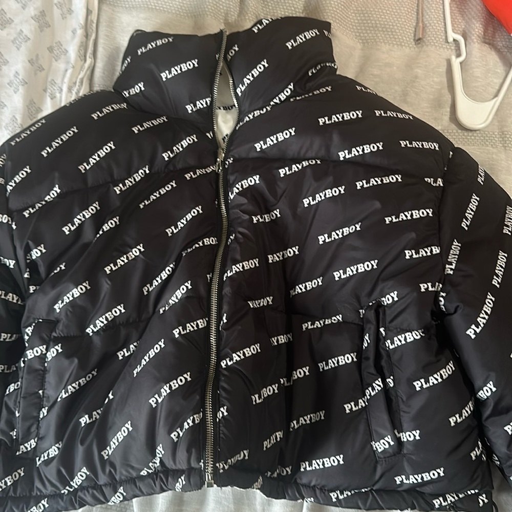 REVERS-ABLE PLAYBOY MISSGUIDED JACKET